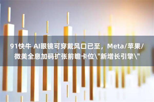 91快牛 AI眼镜可穿戴风口已至，Meta/苹果/微美全息加码扩张前瞻卡位